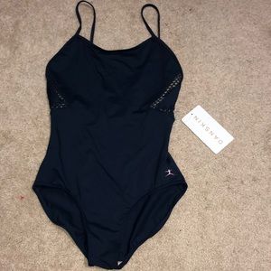 Sport Mesh Cami Leotard